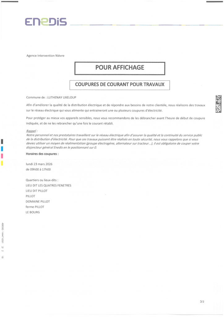 mairie luthenay-uxeloup