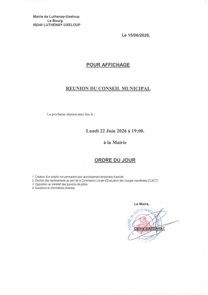 mairie luthenay-uxeloup